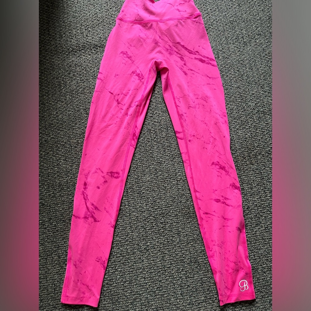 Bombshell Sportswear Pink Marble Leggings